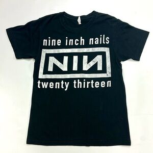 Nine Inch Nails graphic tee Mens Small 2013 Tension Tour Band short sleeve